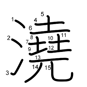 澆
