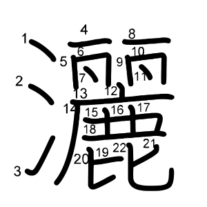灑