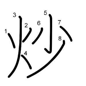炒