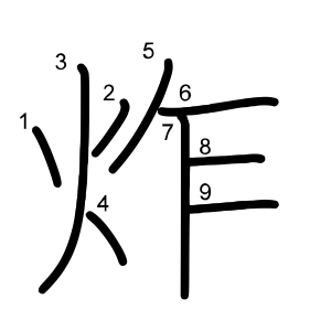 炸
