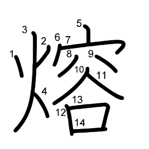 熔