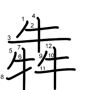 犇