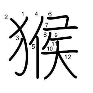 猴