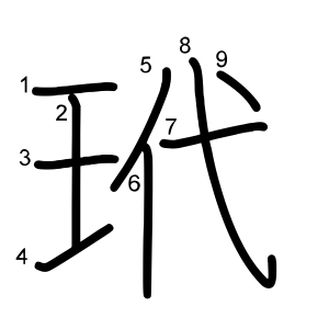 玳