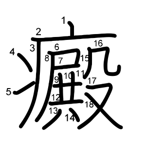 癜