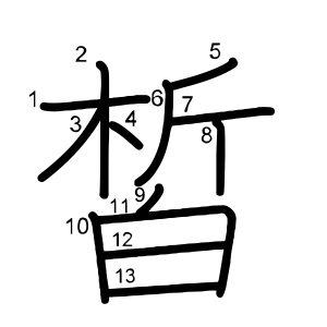 皙