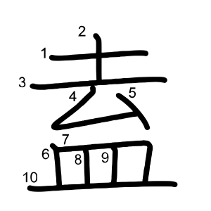 盍
