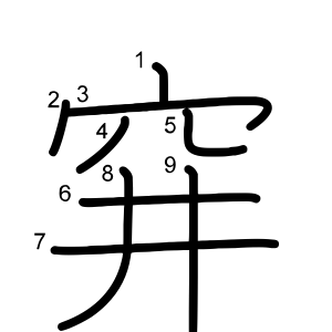 穽