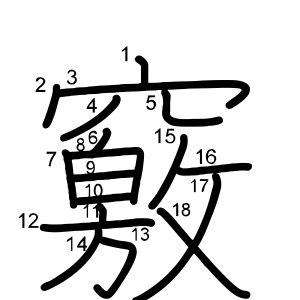 竅