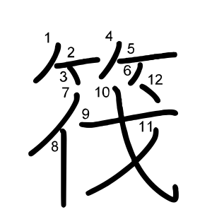 筏