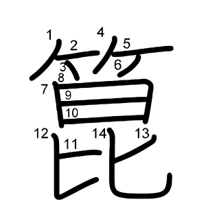 箟