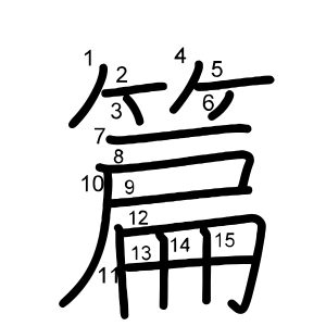 篇