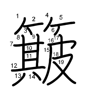 簸