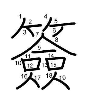 簽
