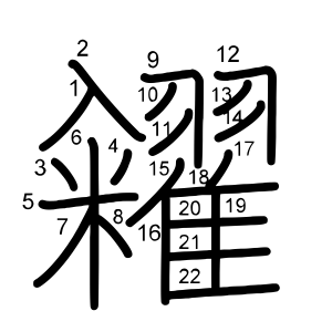 糴