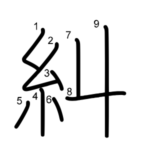 糾