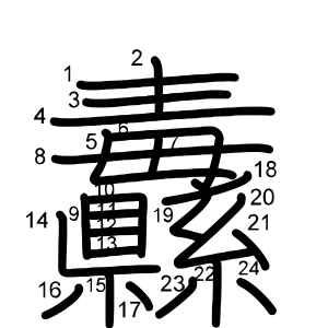 纛