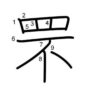 罘