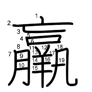 羸
