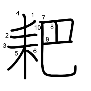 耙