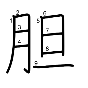 胆