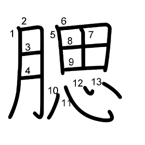 腮