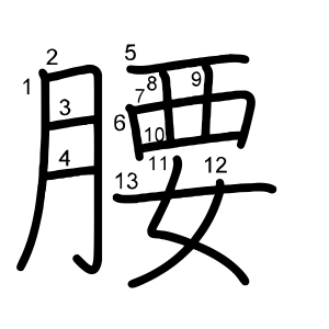 腰