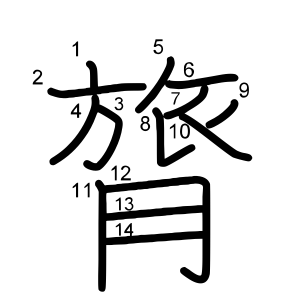 膂
