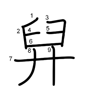 舁