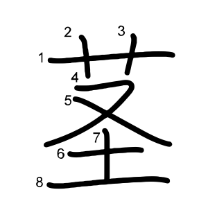茎