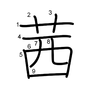 茜