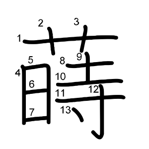蒔