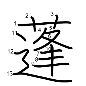 蓬