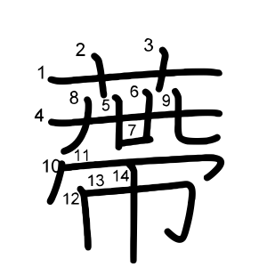 蔕