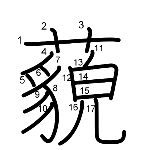 藐