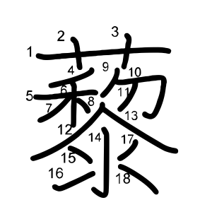 藜