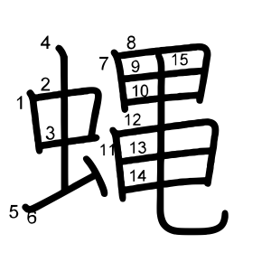 蝿
