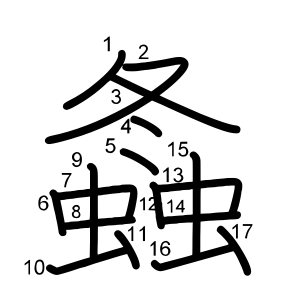 螽