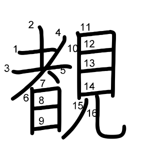覩