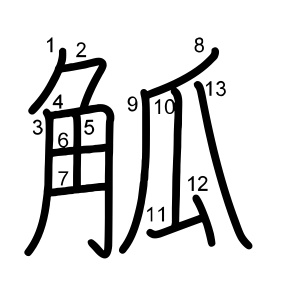 觚
