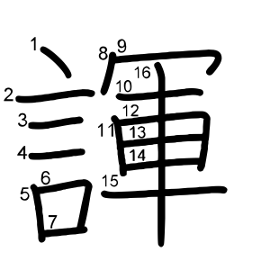 諢