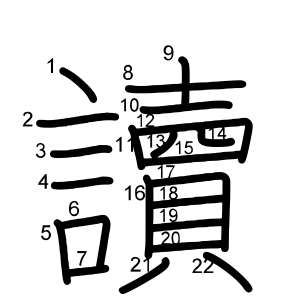 讀