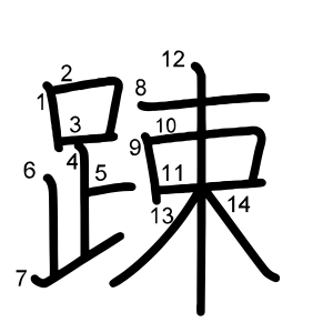 踈