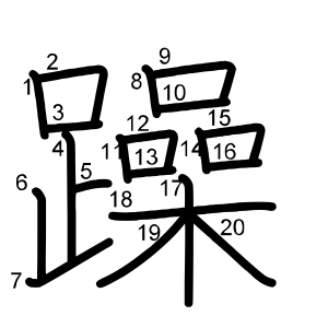 躁
