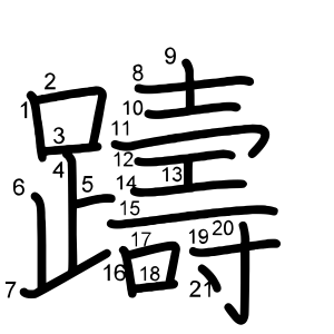 躊