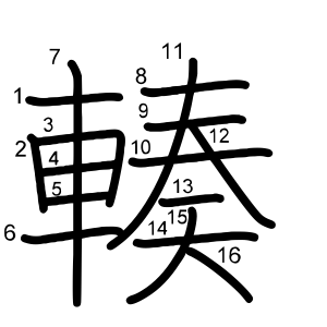 輳