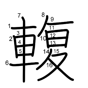 輹
