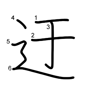 迂