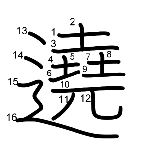 遶