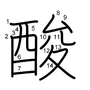 酸